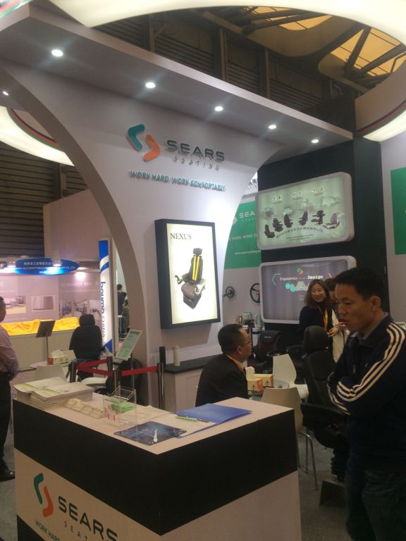 Sears Seating Exhibits At The 2018 Bauma China Show In Shanghai