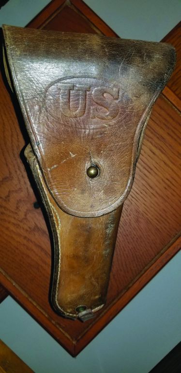 Sears History Photo. Picture of a World War One leather holster.