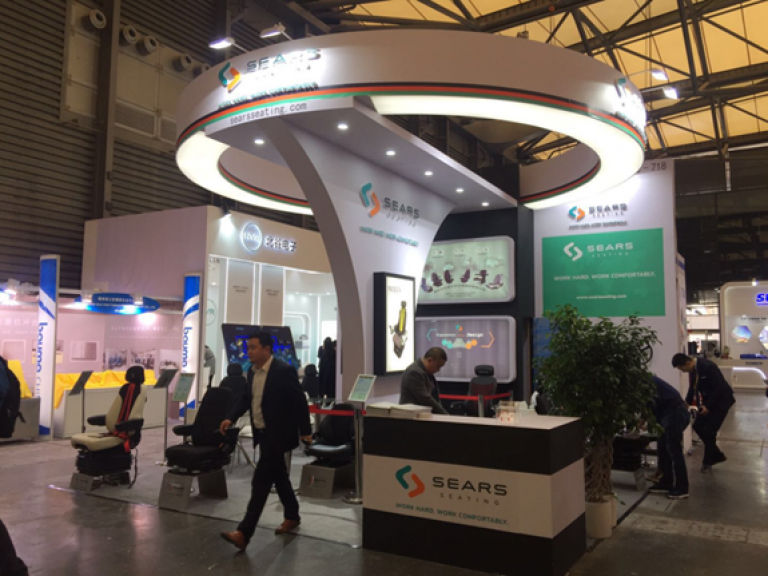 Image of the Sears Bauma China Display