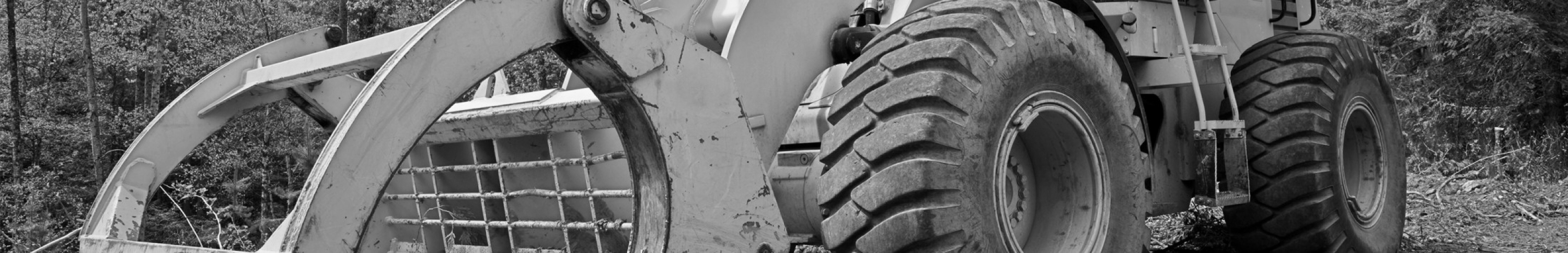 Sears Forestry Seating products. Picture of a log skidder.