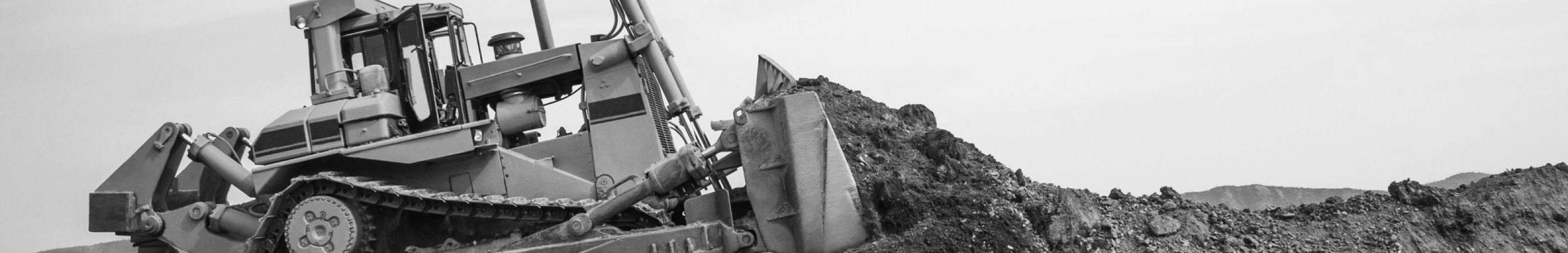 Sears Crawlers and Bulldozer Seat Products. Picture of a bulldozer pushing dirt.